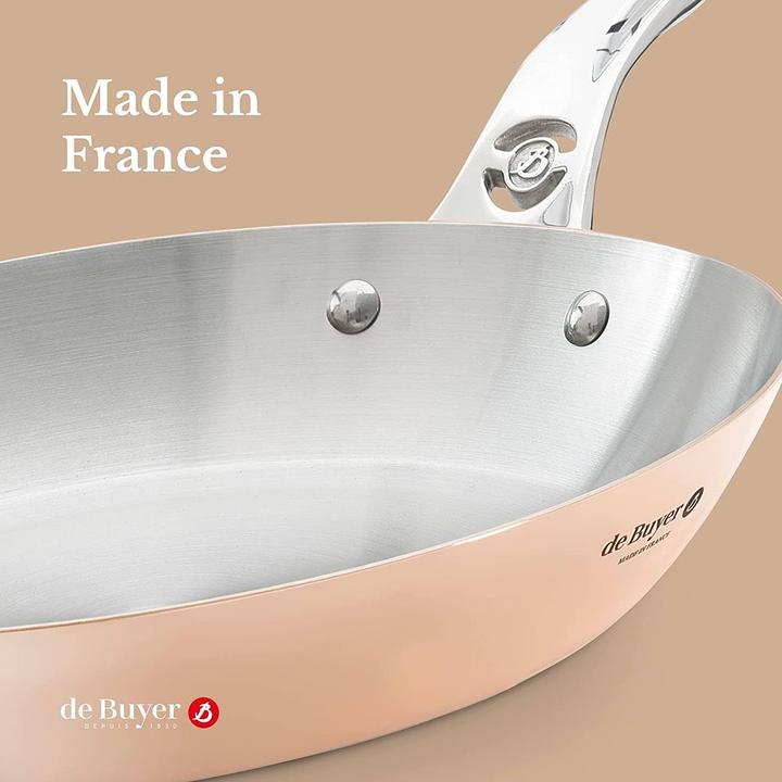 Actual product image de Buyer Prima Matera (28 cm, Frying pan, Copper, Stainless steel)