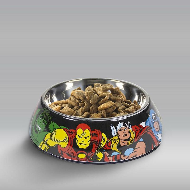 Actual product image Food bowl for dogs 760 ml Melamine Red Metal (0.76 l)