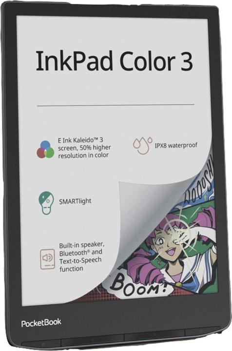 Produktbild PocketBook InkPad Color 3 (7.80", 32 GB, Stormy Sea)