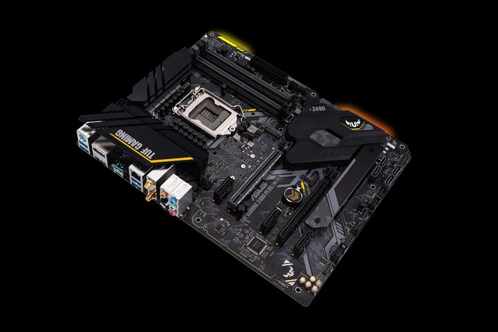 Actual product image ASUS TUF Gaming Z490-PLUS (wi-fi) (LGA 1200, Intel Z490, ATX)