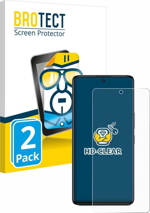 Productafbeelding BROTECT Schermbeschermer Clear (2 Stuk, Infinix Hot 20)