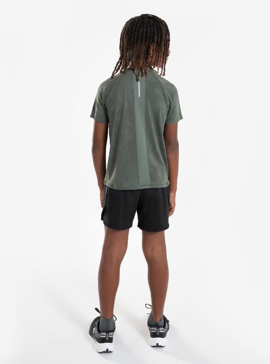 Actual product image Kiprun Laufshirt kurzarm Kinder nahtlos - TS Light 900 khaki (140)