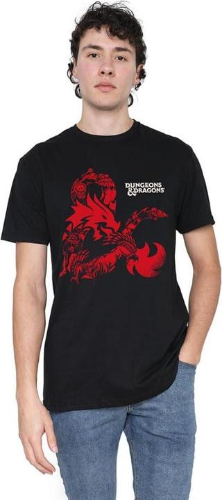 Actual product image Dungeons & Dragons Mens Ampersand Monsters T-Shirt (4XL)