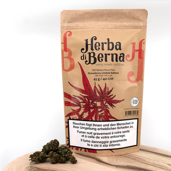 Immagine prodotto Herba di Berna Fragola all'aperto in edizione limitata (45 g, Esterno)