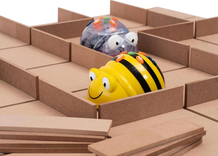 Actual product image TTS Bee-Bot and Blue-Bot maze made of wood