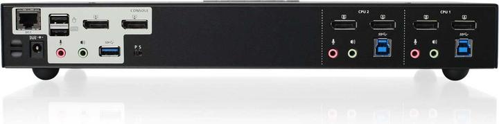 Actual product image Iogear 2-Port 4K Dual View Disp.Port