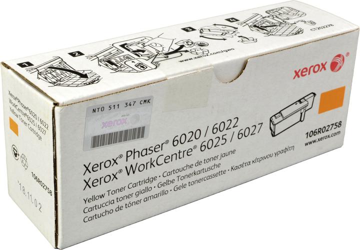 Actual product image Xerox 106r02758 (Y)