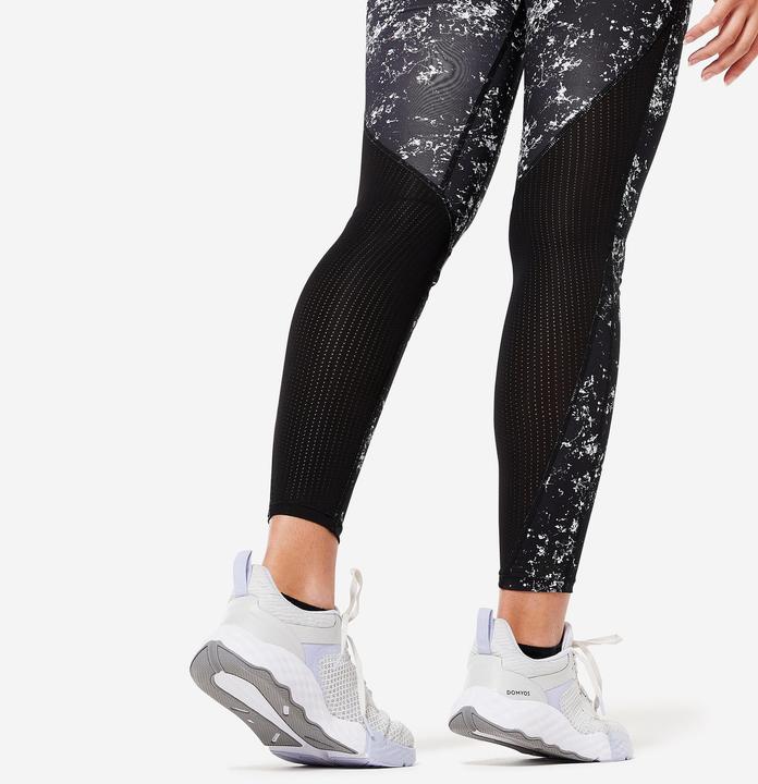 Domyos Leggings Damen - ​ FTI500A schwarz