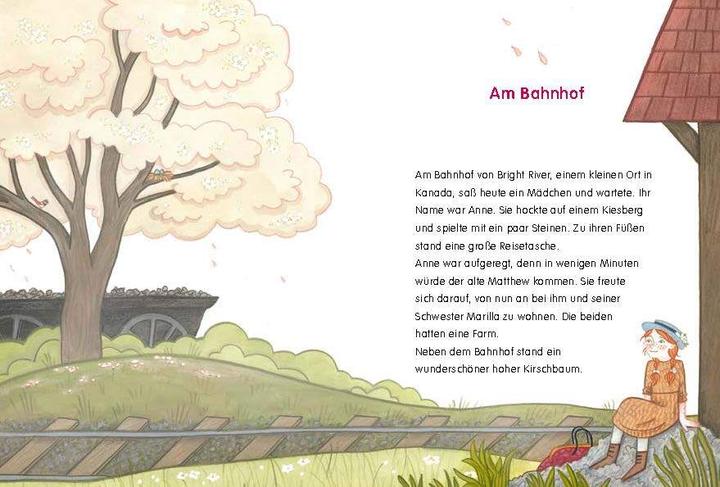 Produktbild Einfach selbst lesen: Kinderbuchklassiker - Anne auf Green Gables (Deutsch, Karen Christine Angermayer, Lucy Maud Montgomery, 2022)