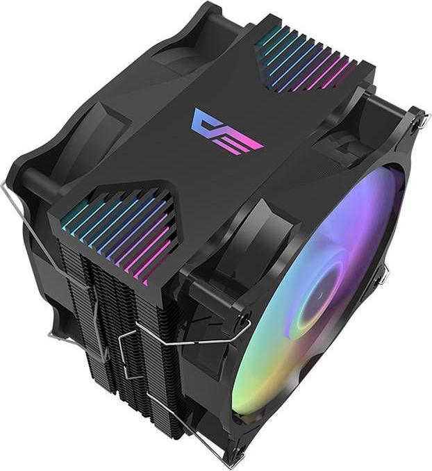 Actual product image Darkflash Tech Darkair Plus CPU active cooling ARGB (heatsink + fan 120x120) (20 mm)