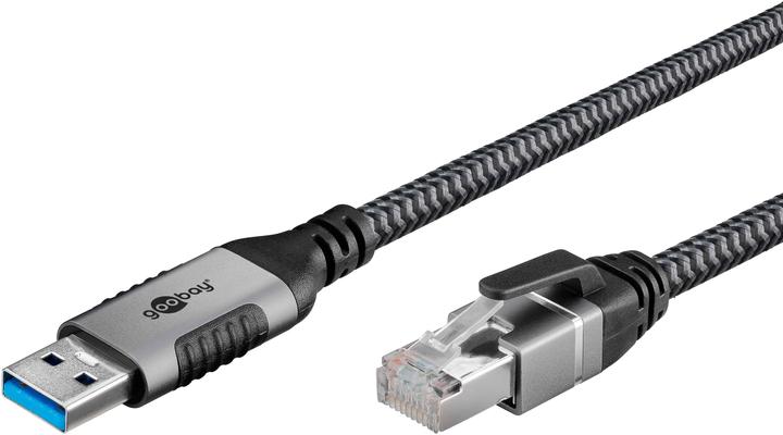 Produktbild Goobay Ethernet-Kabel USB-A auf RJ45, 1 m (USB, RJ45 (1x))