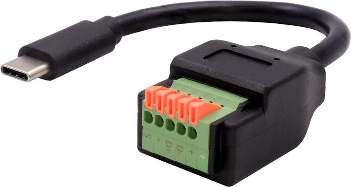 Produktbild Exsys USB-C Terminal Block Adapter (20 Pin Terminal Block, 15 cm)