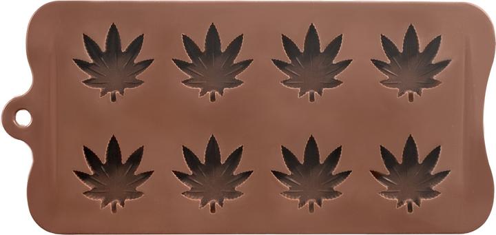 Immagine prodotto Ibili Stampo in silicone per cioccolatini con motivo canapa 10,5x21x2,5 cm Stampo per la preparazione del