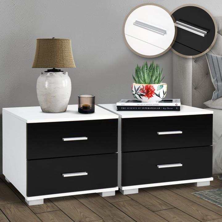 Actual product image Miadomodo Nachttisch 2er-Set (40 x 40 x 35 cm)