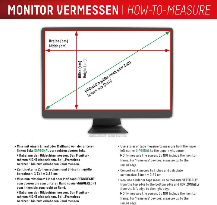 Actual product image Displex Privacy Safe, Desktop Monitor Blickschutzfilter (27", 16 : 10)