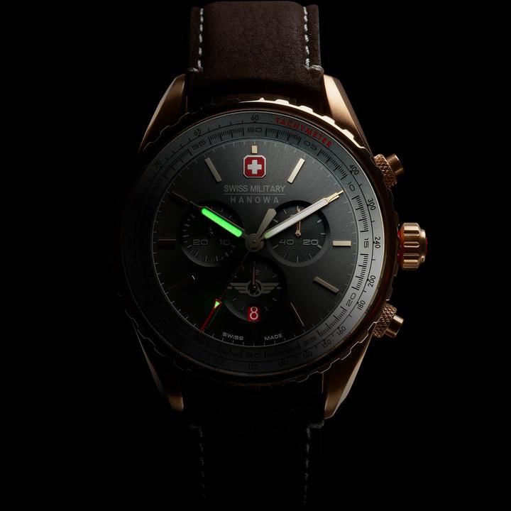 Actual product image Swiss Military Hanowa Afterburn Chrono (Chronograph, 44 mm)