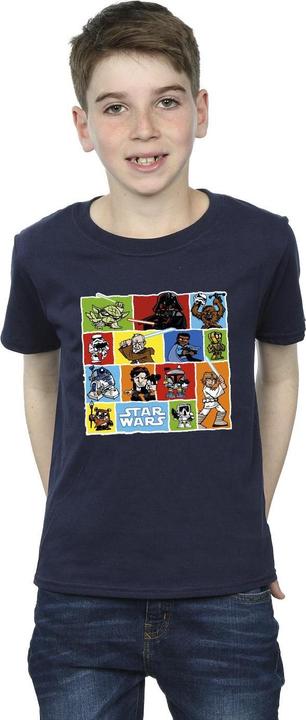 Image du produit Star Wars - T-shirt COMIC DRAWING MONTAGE - Garçon (152, 158)