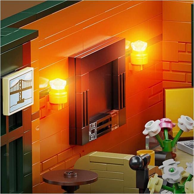 Actual product image Mould King Central Perk - Friends Cafe