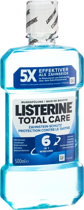 Image du produit Listerine Total Care protection contre le tartre (500 ml, Bains de bouche)