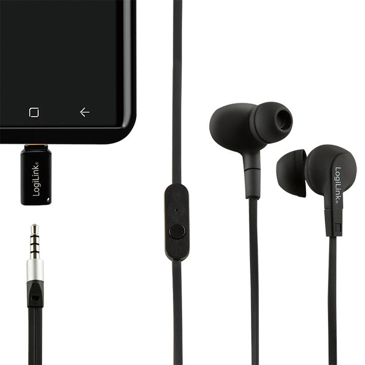 Actual product image LogiLink 3.5 mm USB-C (Digital -> Analog)