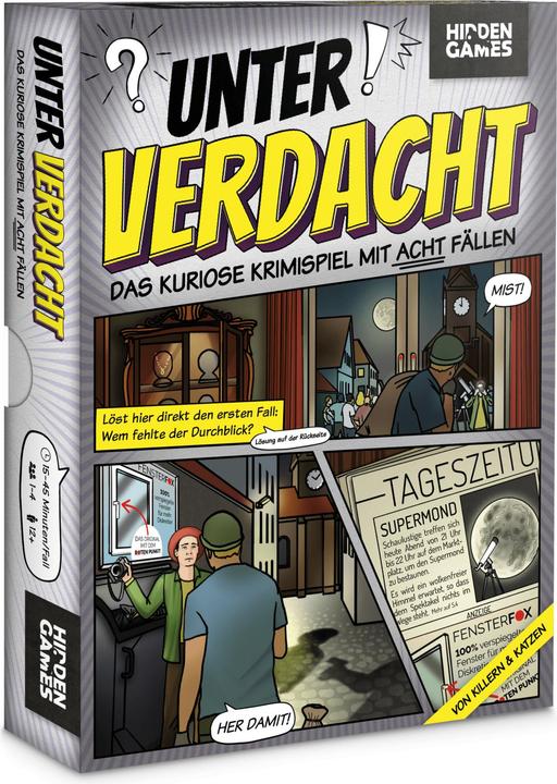 Actual product image Hidden Games Under suspicion: Of killers and cats - crime game (German)