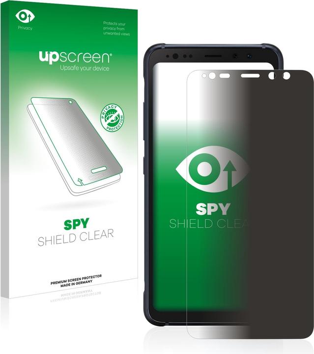 Actual product image upscreen Spy Shield Privacy Protector (1 Piece, Samsung Galaxy S8 Active)