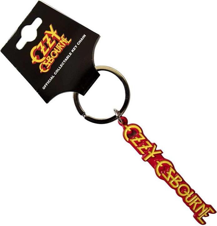 Actual product image Ozzy Osbourne Logo Keyring