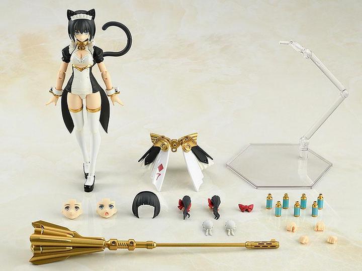 Actual product image Max Factory Guilty Princess figurine PLAMAX GP-01 Maidroid Miao 16 cm