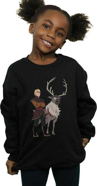 Immagine prodotto Disney Frozen 2 Sven And Kristoff Felpa Ragazze (152, 158)