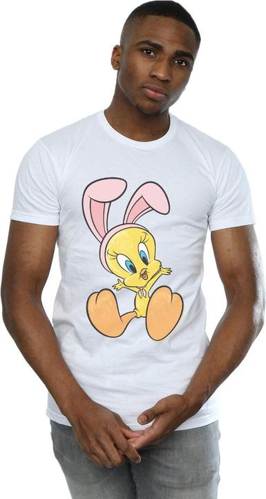 Immagine prodotto Looney Tunes Tweety Pie Bunny Ears Maglietta Uomo (L)