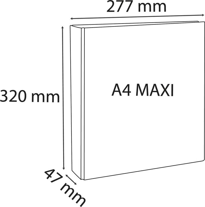 Image du produit Exacompta Classeurs à anneaux (A4, 47 mm, 1 pièce(s))