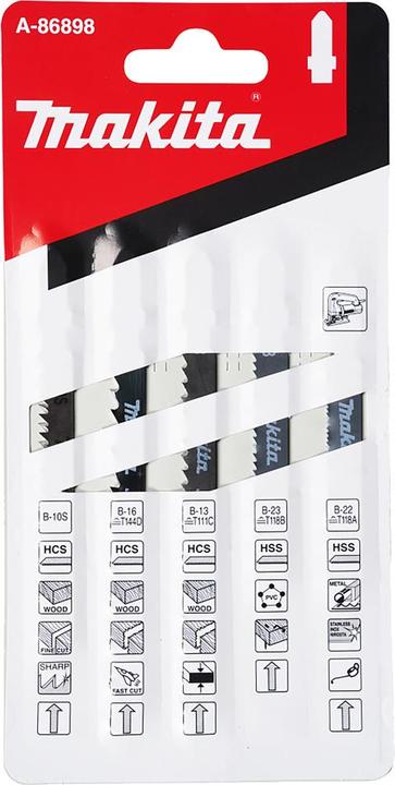 Image du produit Makita Lames de scie sauteuse