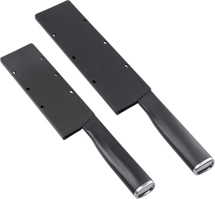 Actual product image KitchenAid Classic Santoku Set, 2 High-Carbon Scalloped Japanese Steel Knives (18 cm)