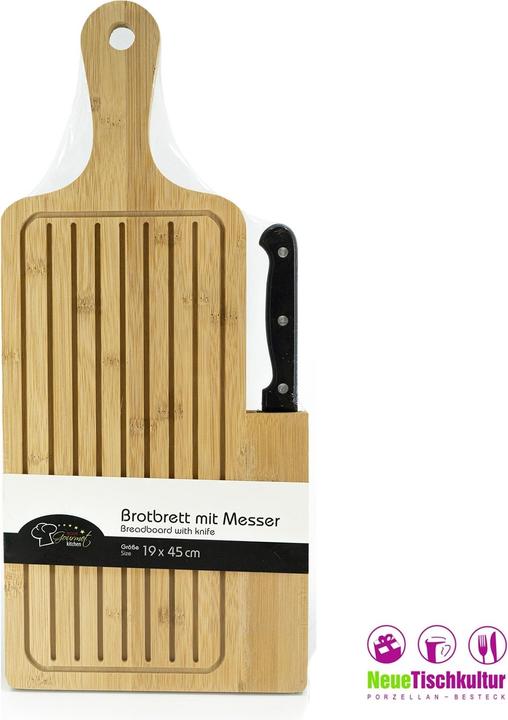 Immagine prodotto neuetischkultur Tagliere per pane con coltello