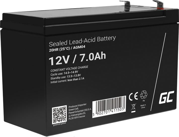 GreenCell AGM04 (12 V, 7 Ah)