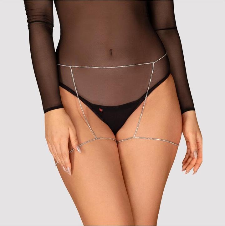 Produktbild Obsessive OB Bijou 905 Body Chain Silver (One Size)