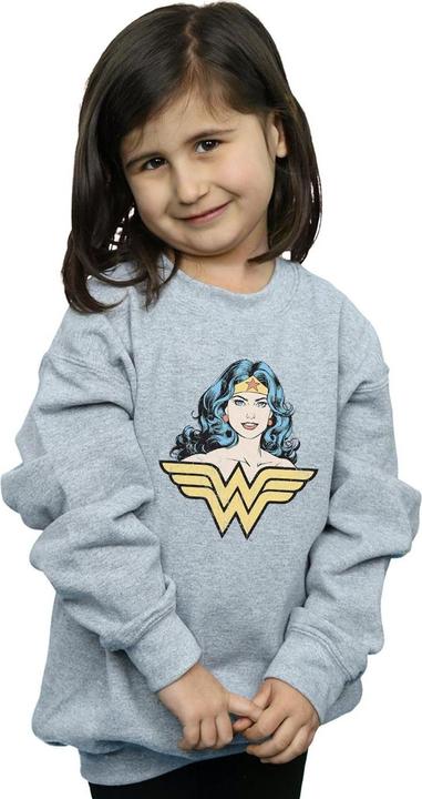 Image du produit - Sweat WONDER WOMAN GAZE - Fille (152, 158)