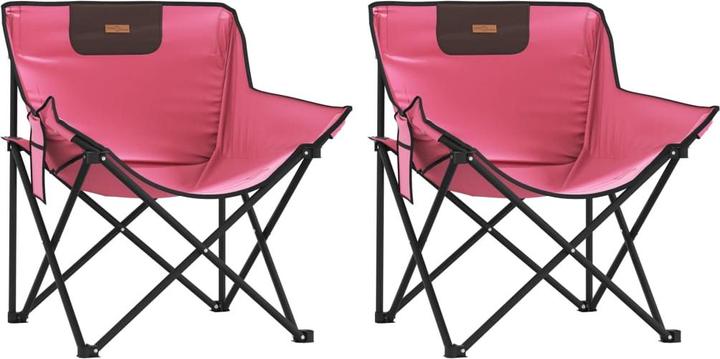 Image du produit VidaXL Chaises de camping 2 pcs. avec sac Pliable