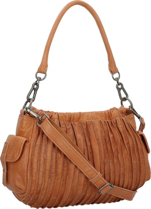Produktbild FredsBruder Say Hello Schultertasche Leder 34 cm