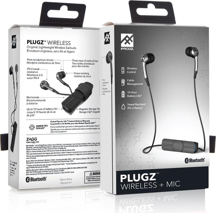 Produktbild iFrogz Plugz (5 h, Kabellos)