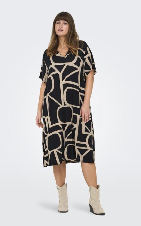 Actual product image Only Regular fit V-neck midi dress Dress (M)
