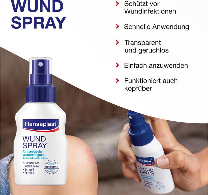 Image du produit Hansaplast Spray pour blessures (50 ml, Spray)