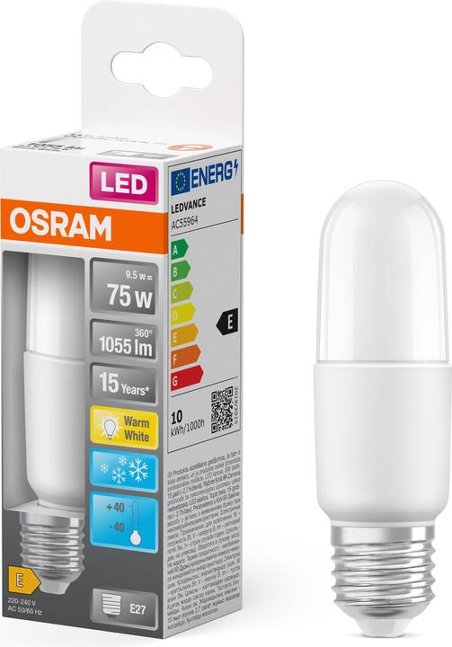 Image du produit Osram Bâton de l'étoile lumineuse (E27, 10 W, 1050 lm, 1 x, E)