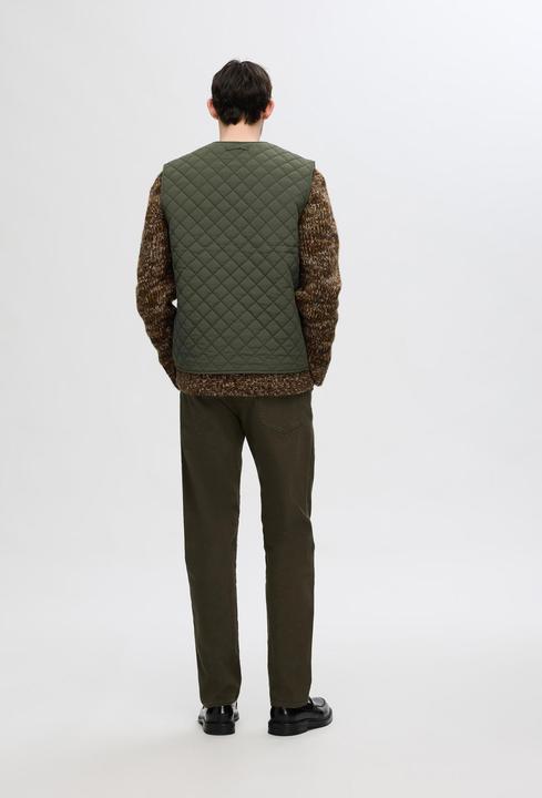 Actual product image Selected Homme Quilted Quilted Vest (S)