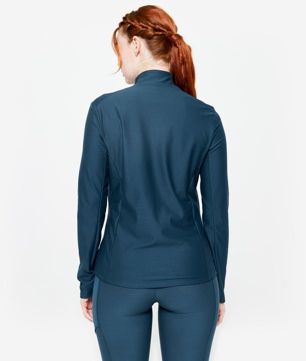 Produktbild Domyos Trainingsjacke mit Reissverschluss Damen - blau (XL)