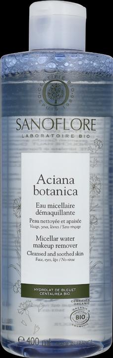 Actual product image Sanoflore Aciana Botanica Cleansing Micellar Water (Micelle water, 400 ml)