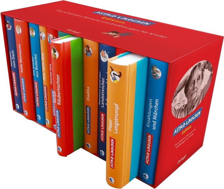 Actual product image Astrid-Lindgren-Edition Die schönsten Romane und Erzählung (German, Astrid Lindgren, 2008)