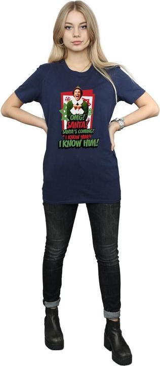 Image du produit Elf - T-shirt OMG SANTA - Femme (XXL)
