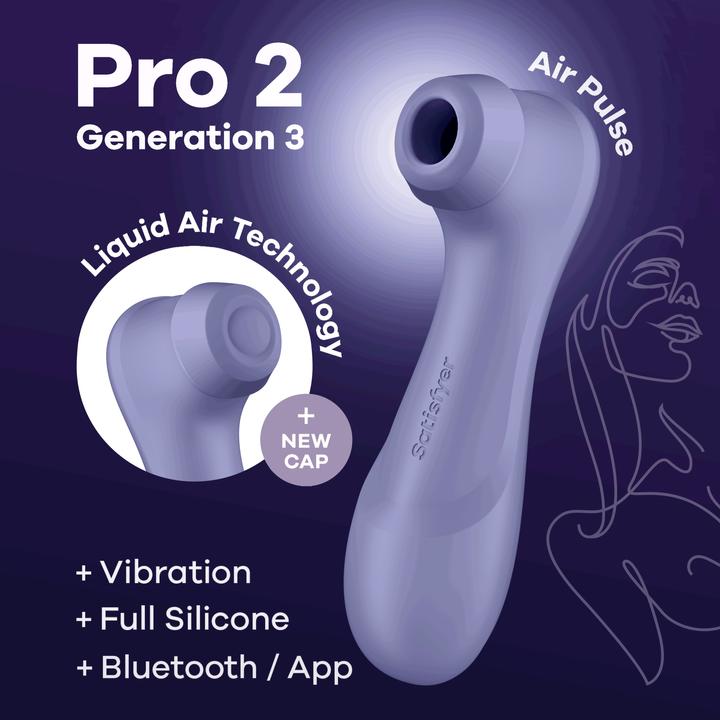 Actual product image Satisfyer Pro 2 Gen 3 Vibration with App