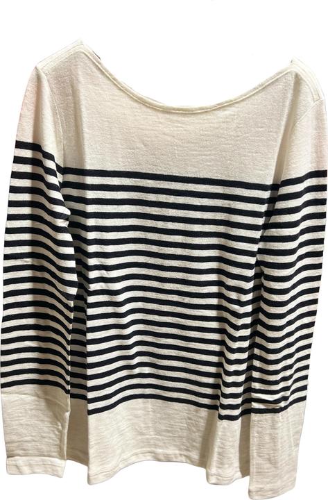 Actual product image Marc O'Polo Women's striped long-sleeve boat neck T-shirt (S)